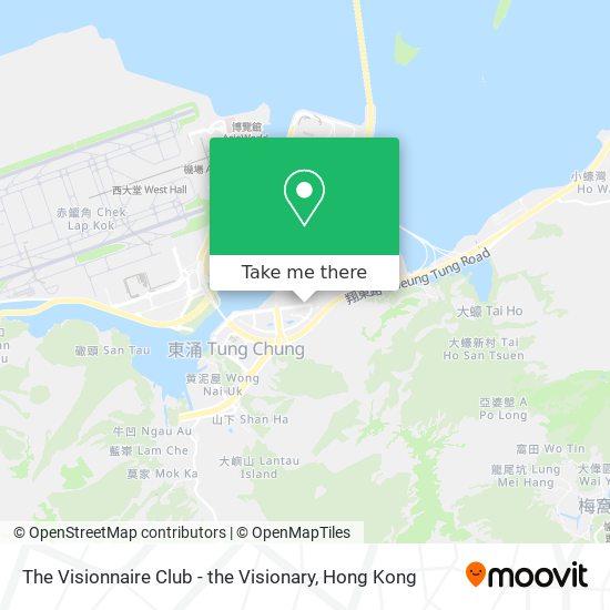 The Visionnaire Club - the Visionary map