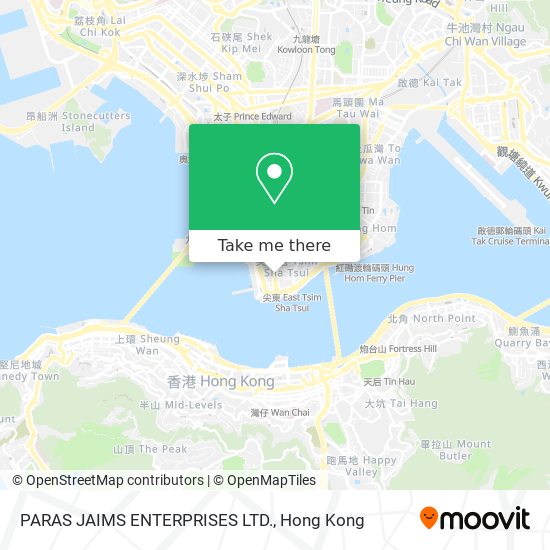 PARAS JAIMS ENTERPRISES LTD. map