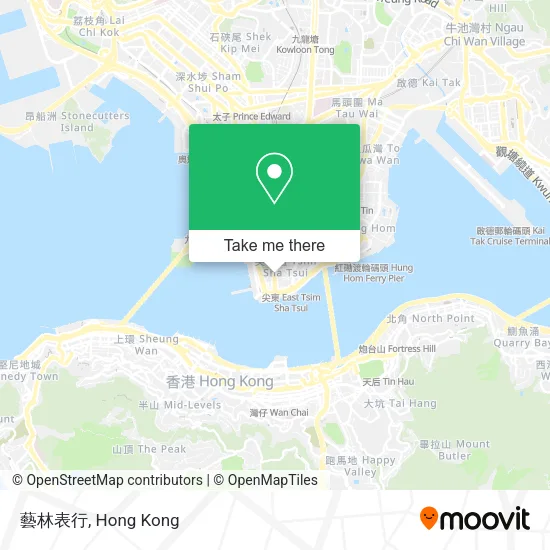 藝林表行地圖