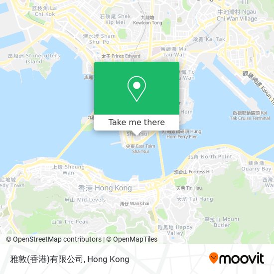 雅敦(香港)有限公司 map