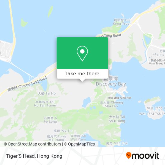 Tiger’S Head map