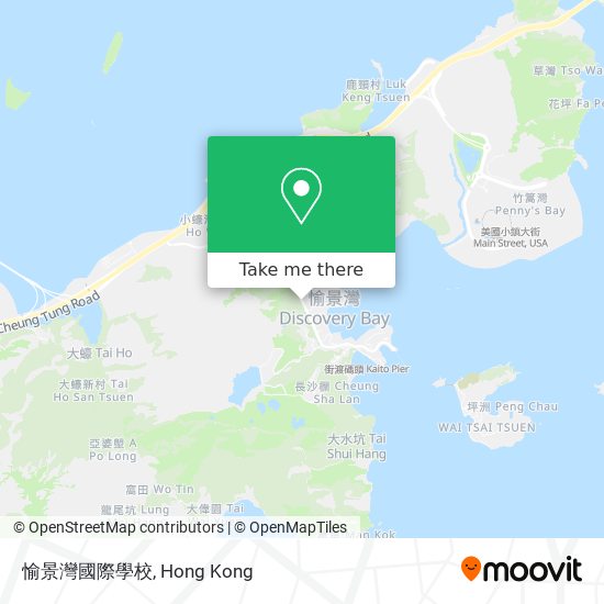 愉景灣國際學校 map