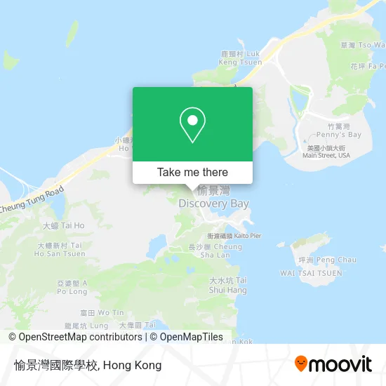 愉景灣國際學校 map