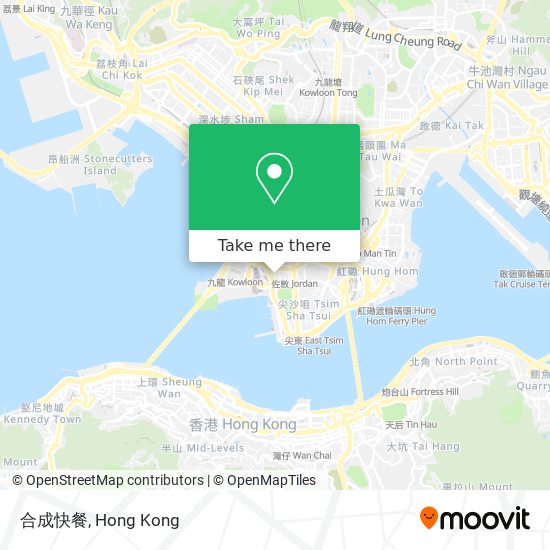 合成快餐 map