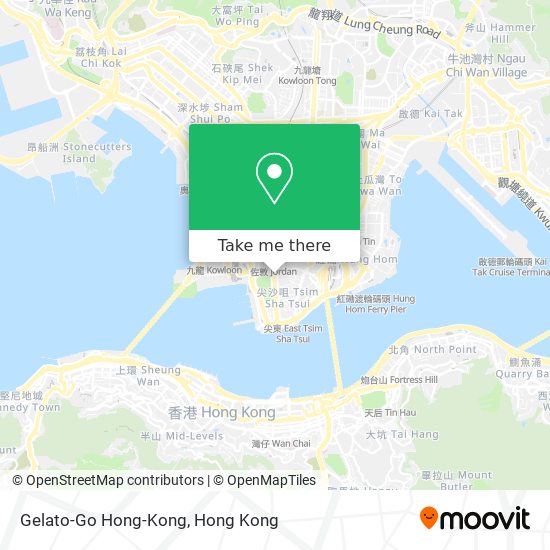 Gelato-Go Hong-Kong地圖