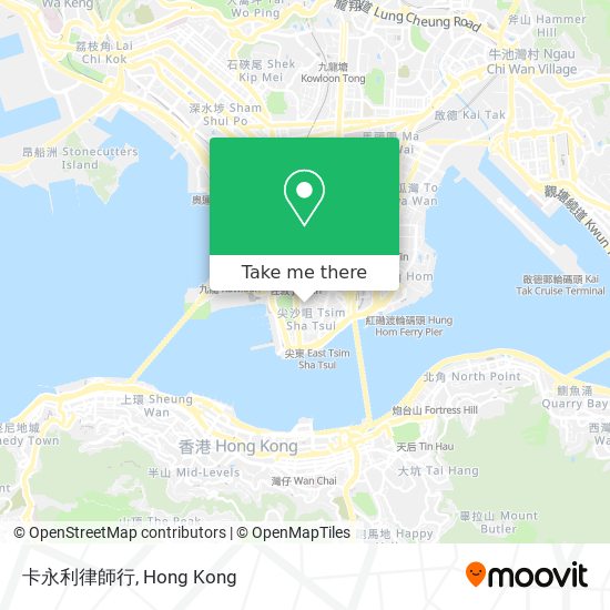 卡永利律師行 map