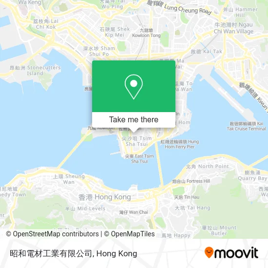 昭和電材工業有限公司 map