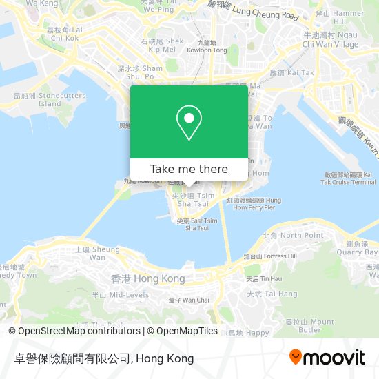 卓譽保險顧問有限公司 map