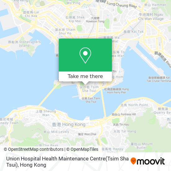 Union Hospital Health Maintenance Centre(Tsim Sha Tsui)地圖