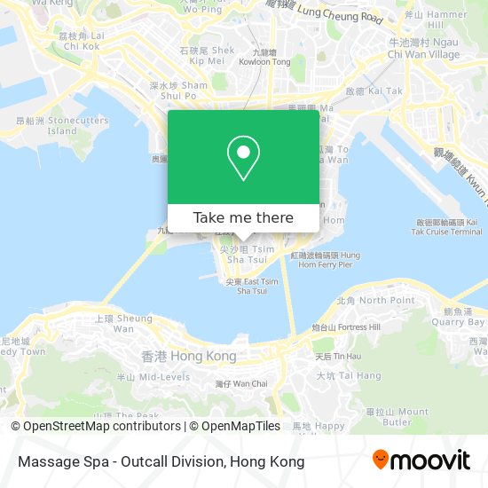 Massage Spa - Outcall Division地圖