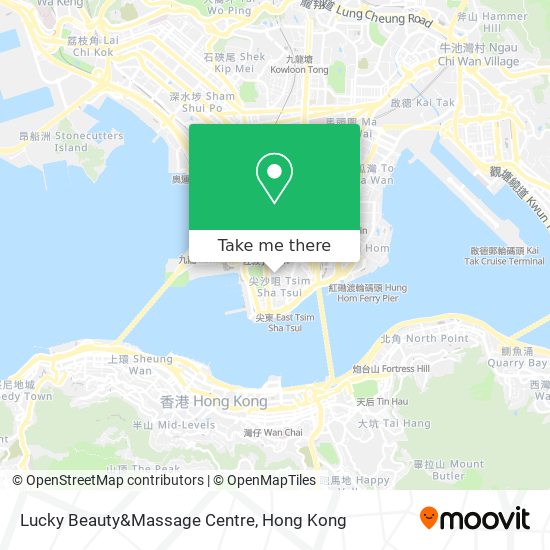 Lucky Beauty&Massage Centre map