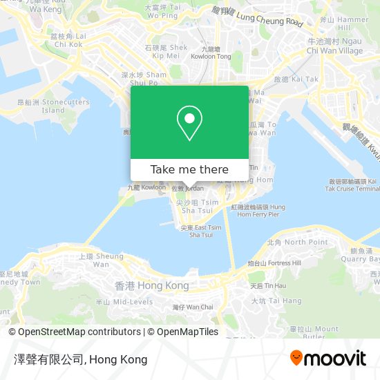 澤聲有限公司 map