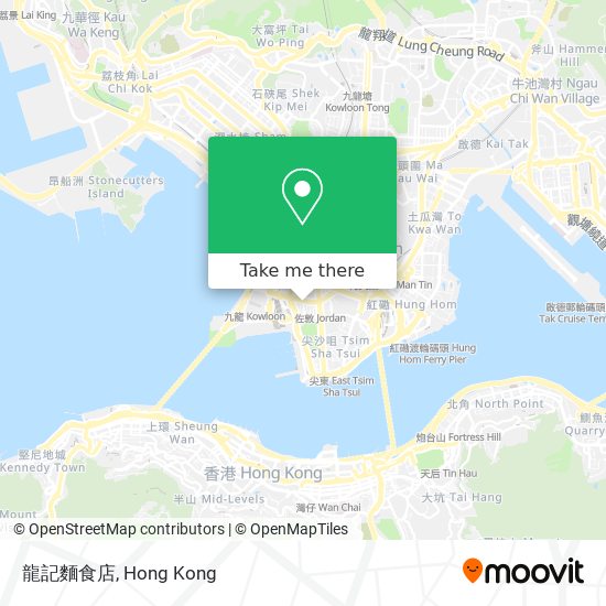 龍記麵食店 map