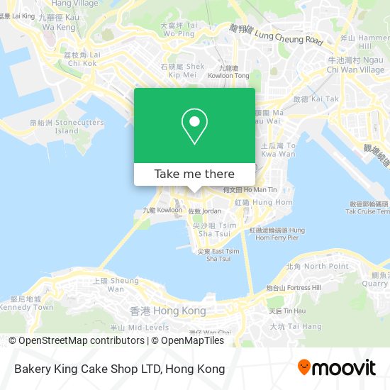 Bakery King Cake Shop LTD map