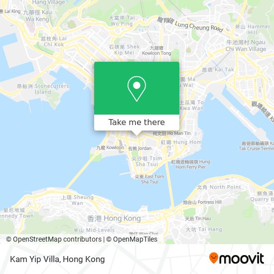 Kam Yip Villa map