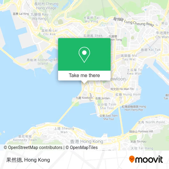 果然德地圖