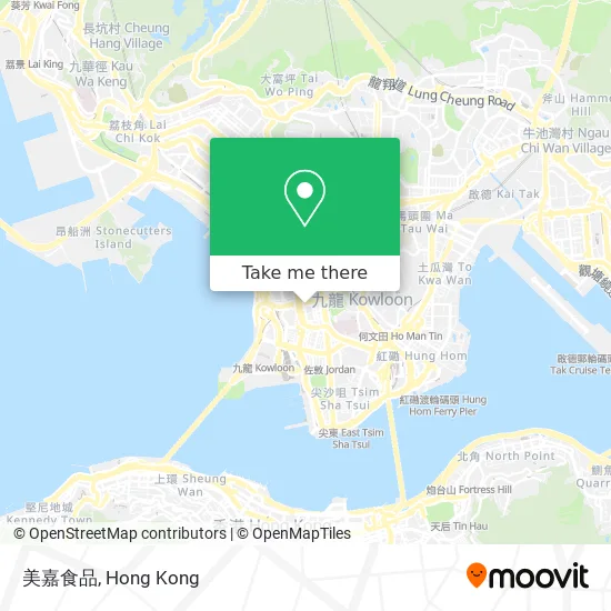 美嘉食品 map