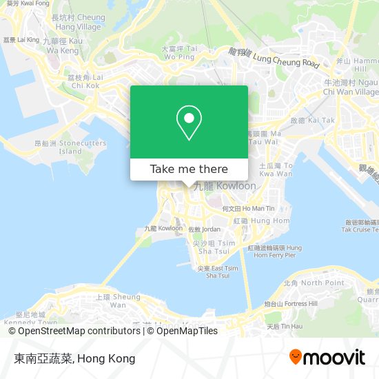 東南亞蔬菜 map