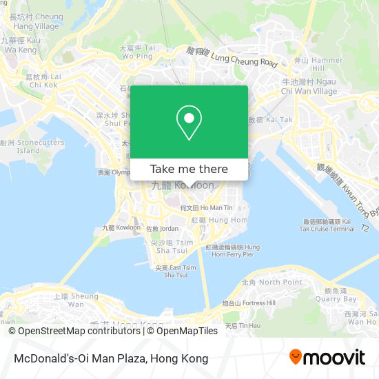 McDonald's-Oi Man Plaza map