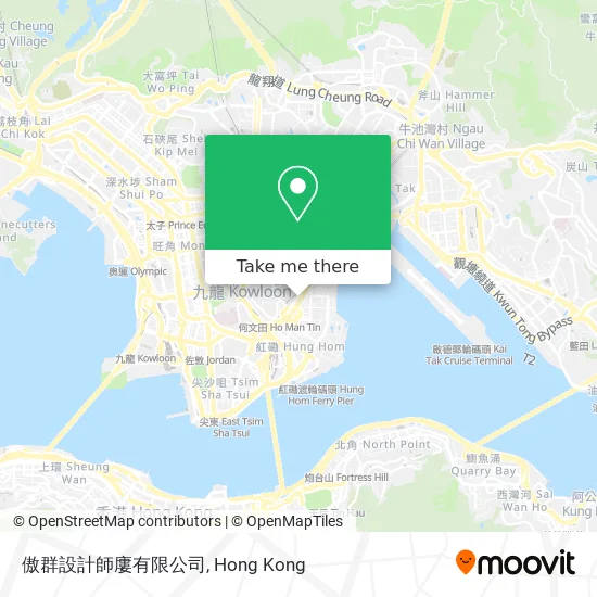 傲群設計師廔有限公司地圖