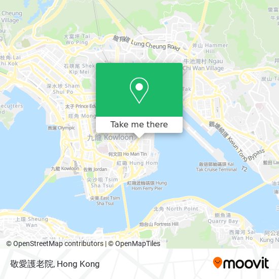 敬愛護老院 map