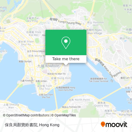 保良局顏寶鈴書院地圖