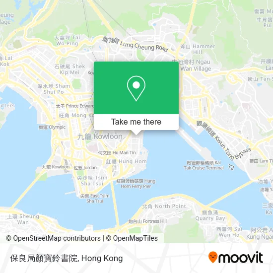 保良局顏寶鈴書院地圖