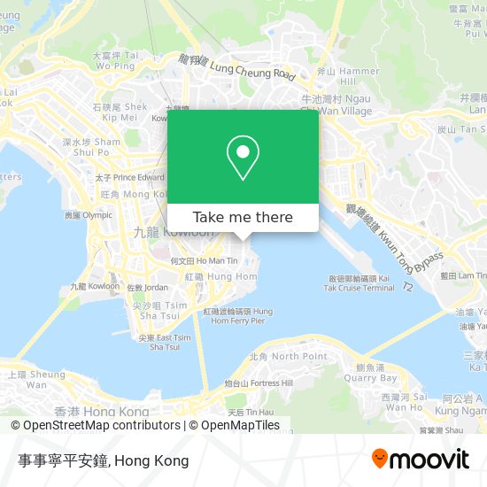 事事寧平安鐘 map