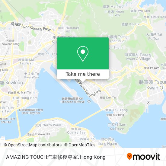 AMAZING TOUCH汽車修復專家地圖