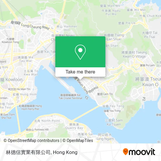 林德信實業有限公司地圖
