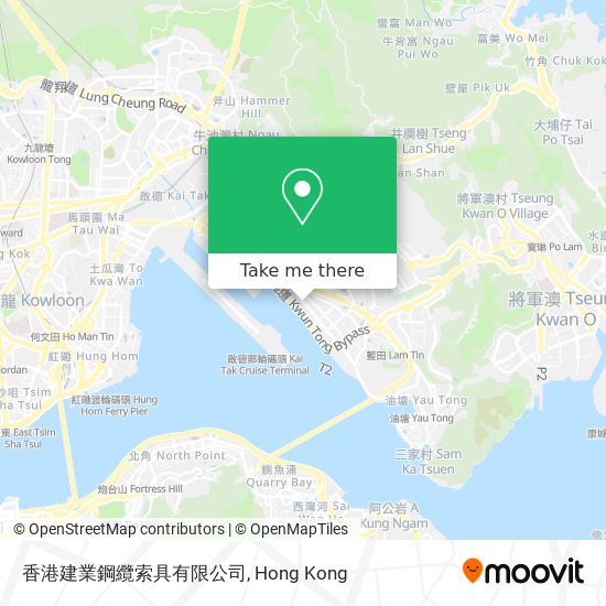 香港建業鋼纜索具有限公司 map