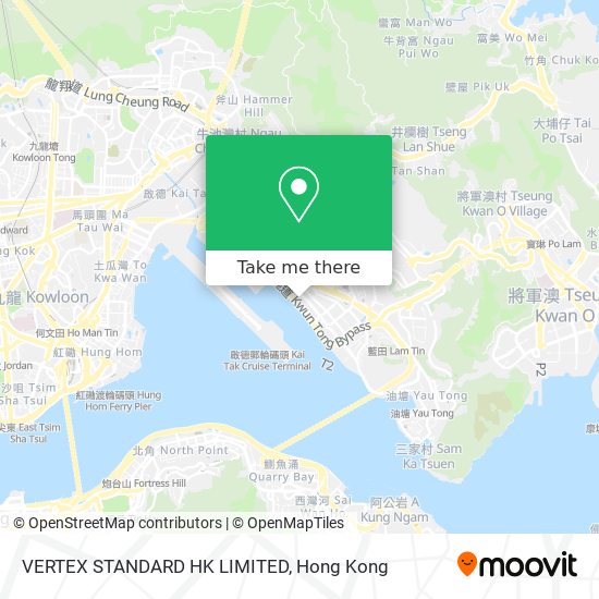 VERTEX STANDARD HK LIMITED map