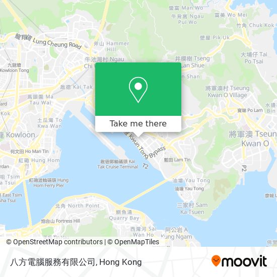 八方電腦服務有限公司 map