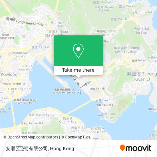 安順(亞洲)有限公司 map