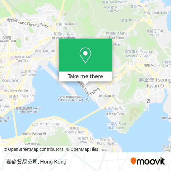 嘉倫貿易公司 map