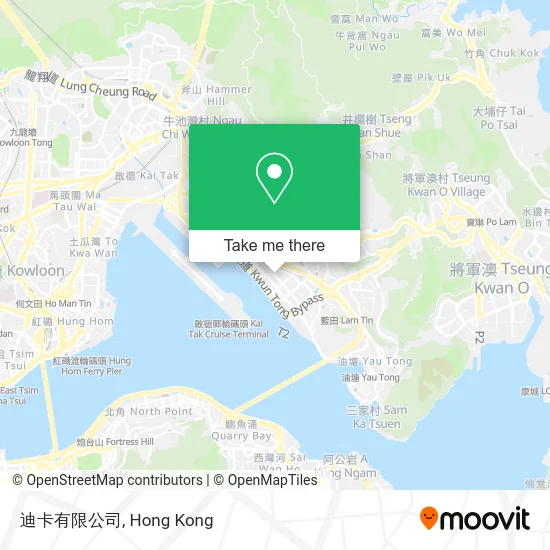 迪卡有限公司 map