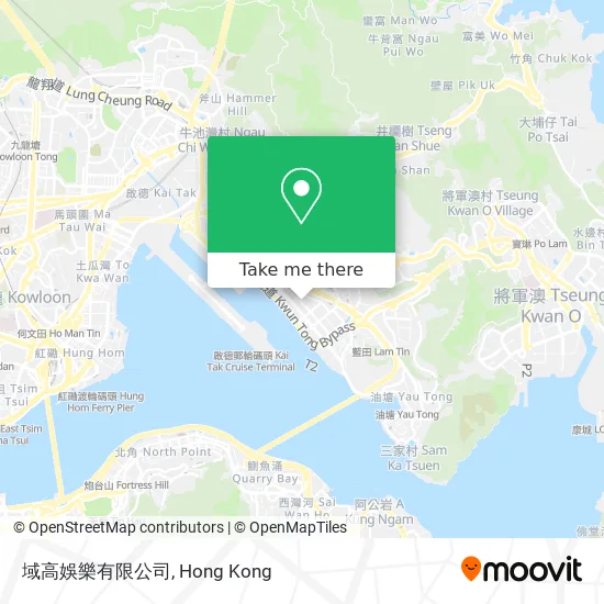 域高娛樂有限公司地圖