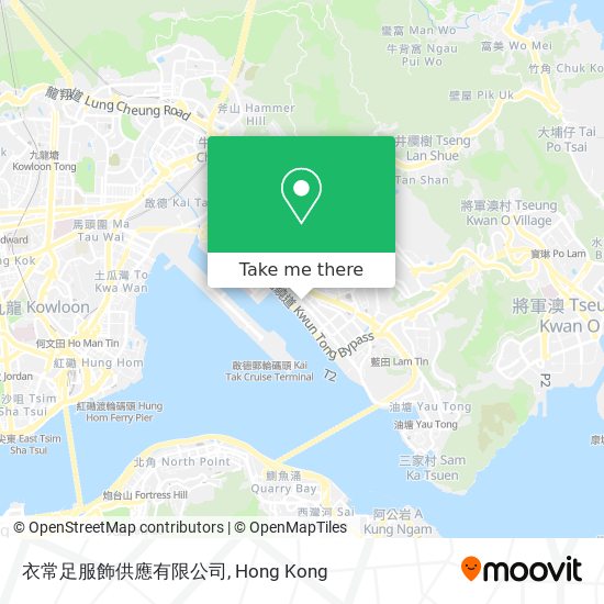 衣常足服飾供應有限公司 map