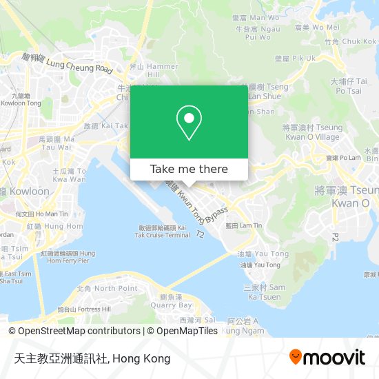 天主教亞洲通訊社 map