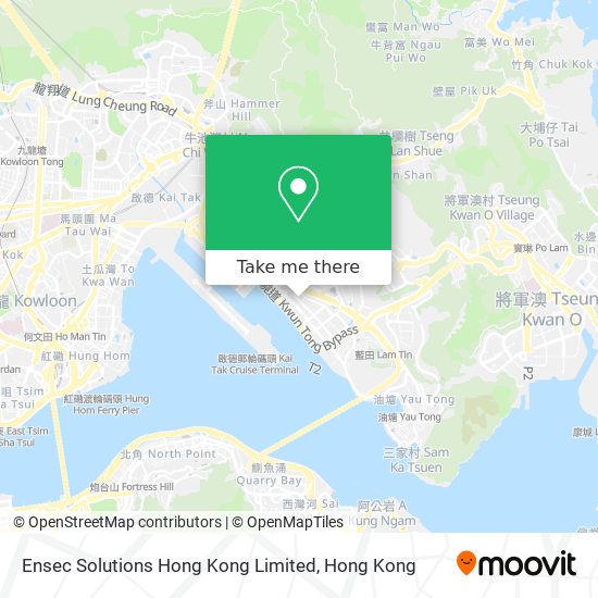 Ensec Solutions Hong Kong Limited map