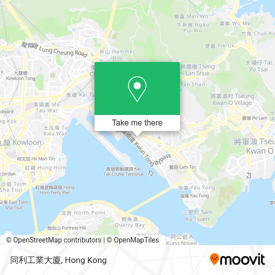 同利工業大廈地圖