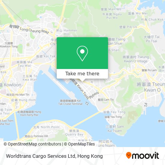 Worldtrans Cargo Services Ltd map