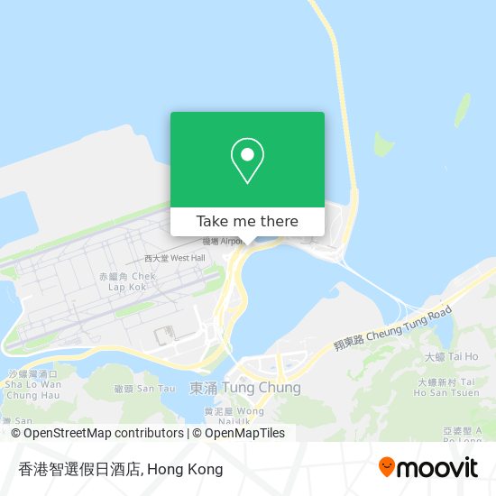 香港智選假日酒店地圖