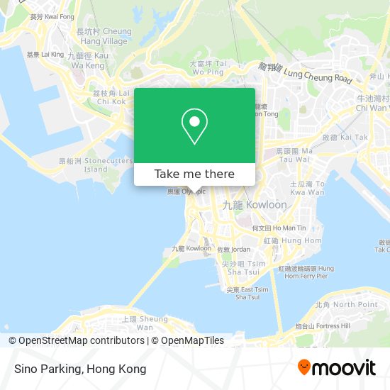 Sino Parking map