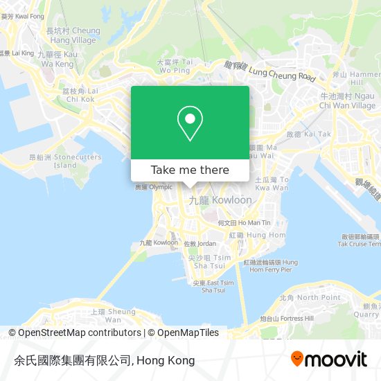 余氏國際集團有限公司 map