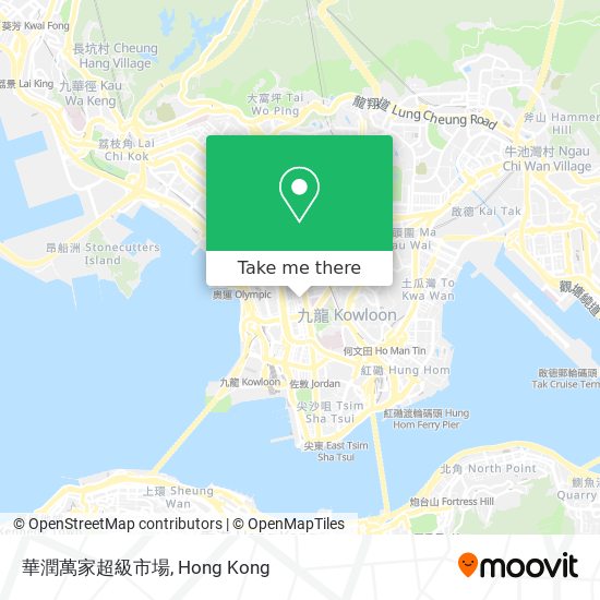 華潤萬家超級市場 map