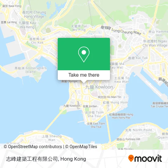 志峰建築工程有限公司地圖