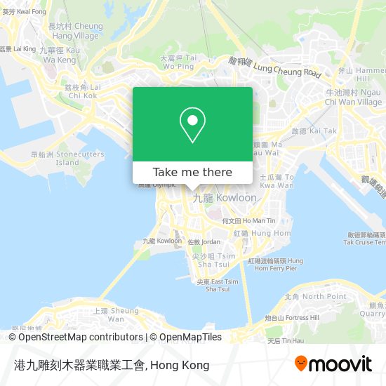 港九雕刻木器業職業工會 map