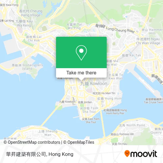 華昇建築有限公司 map