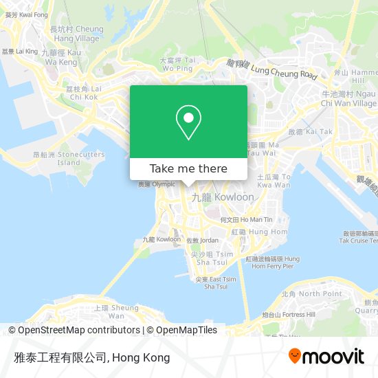 雅泰工程有限公司 map